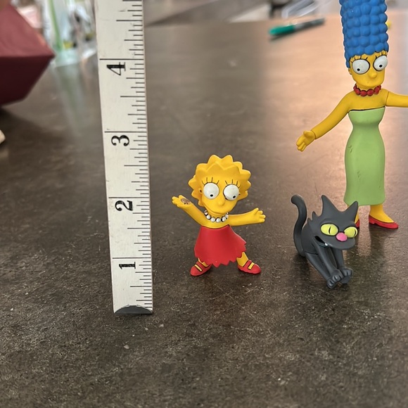 Simpson family figures. Marge, lisa, Maggie the cat - Picture 3 of 12